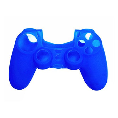 OSTENT Protective Silicone Gel Soft Case Cover Pouch Sleeve for Sony PlayStation 4 PS4 Controller Color Blue - color: Blue
