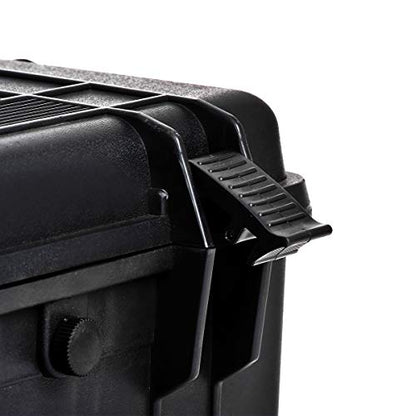 MEIJIA All Weather Waterproof Hard Camera Case,Hard Case with Customizable Fit Foam,Fit Use of Drones,Camera,Equipments,Pistols,Elegant Black (Black, 28.84"x16.92"X7.08") - size: 28.84"x16.92"X7.08"