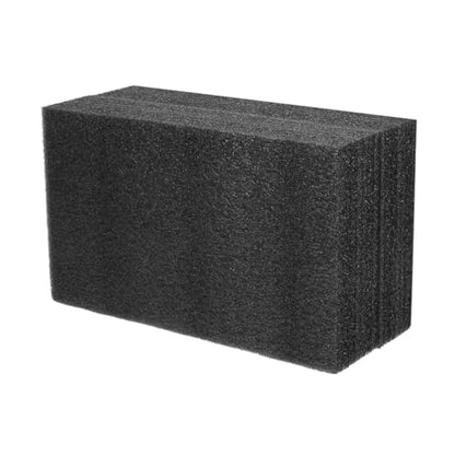 INOOMP Black Pearl Foam Inserts 2pcs 25x15x5cm Epe Foam Padding Sheets for Packaging Cushioning DIY Crafts Case Protection for Game Storage and Tool Boxes