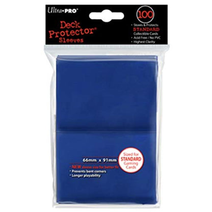 Ultra Pro Deck Protector, Standard, Blue, 100 Count - color: Blue, size: 100 Count