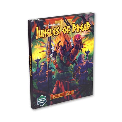 Dungeon Craft Jungles of Dread – Modular Terrain Set for DND & RPG – 100+ Double-Sided Waterproof Map Tiles with 1" Grid - style: Jungles of Dread