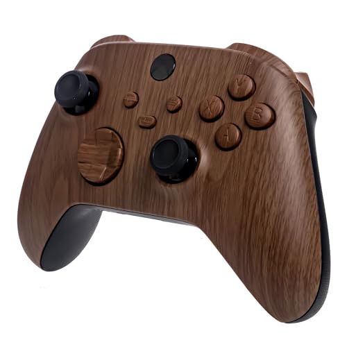 Crazy Controllerz Customz Series Custom Wireless Controller for Xbox One Series X S PC - Rich Mahogany Design - color: XS RICH MAHOGANY