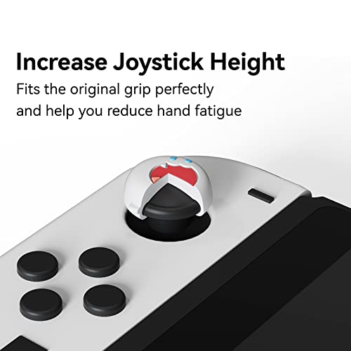 GeekShare Cute Silicone Joystick Thumb Grip Caps, Joystick Cover Compatible with Switch/OLED/Switch Lite,4PCS - BOBO Cat - color: BOBO Cat