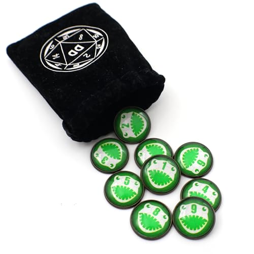 D&D Numbered Monster Token Markers for Dungeons and Dragons (Bullywug) - style: Bullywug
