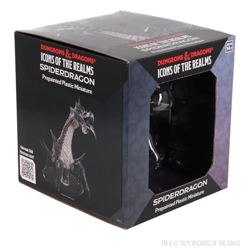 WizKids D&D Icons of the Realms: Spiderdragon - Boxed Miniature - style: Spiderdragon