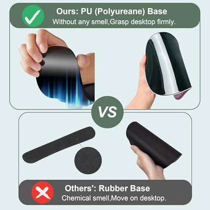 Mouse Pad with Keyboard Wrist Rest,Ergonomic Mouse Pad Wrist Support PU Base with Coaster,Mousepad with Nonslip Base for Computer Laptop Keyboard Home&Office - color: K-Green Plants
