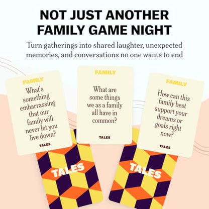 TALES 150 Conversation Cards, Family Edition, Create Meaningful Connections - color: Family Edition