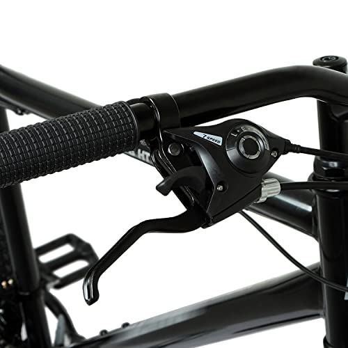 TOBWOLF Bicycle Brake Levers Shifter, 3x7 21 Speed Mountain Bike shifters Set, Left Right Brake Lever Shifter Kits with Gear Indicator, Replacement with Shift Cables for Moutain Bike Folding Bike - color: 3x7 21 Speed