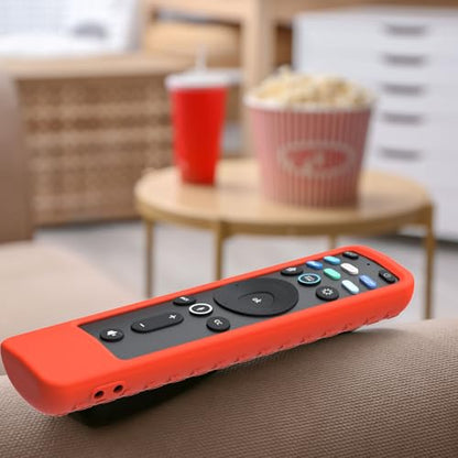 Case for Vizio XRT260 Voice Remote Control 2023/2021, Cover for VIZIO XRT260 Smart TV Remote Silicone Skin Sleeve Red - color: Non-Glow Red