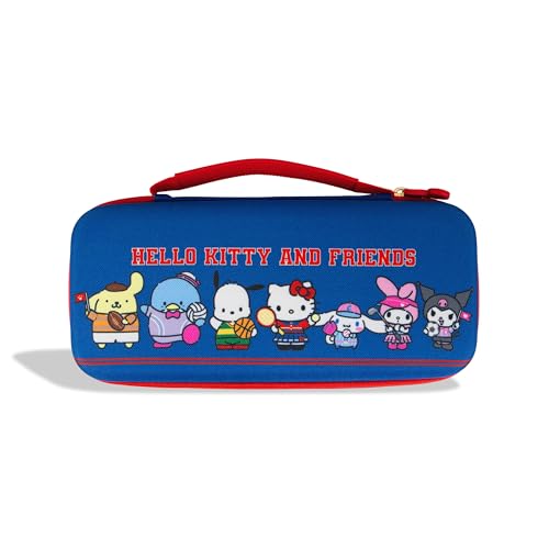 Sonix x Sanrio Carrying Case for Nintendo Switch 2, Switch 1, Lite, OLED, Protective Travel Case with Game Cartridge Storage | Hello Kitty & Friends Sports - color: Hello Kitty and Friends Sports