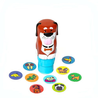 Melissa & Doug Sticker Wow!™ Dog Bundle: 24-Page Activity Book, Refillable Sticker Stamper, Mini Pad, 500 Stickers, Arts and Crafts for Kids Ages 3+ - color: Dog, size: Bundle