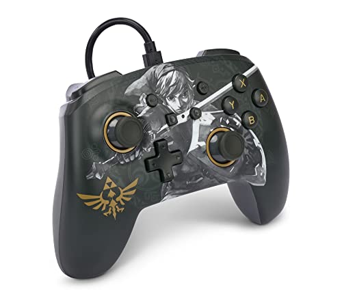 PowerA Enhanced Nintendo Switch and Switch 2 Wired Controller - Legend of Zelda Battle Ready Link, Officially licensed - color: Battle-Ready Link