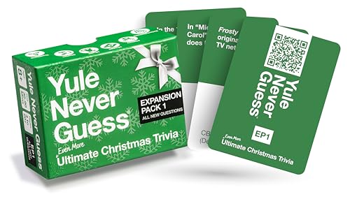 Christmas Trivia Game - Christmas Games for Family Party - Christmas Family Games Expansion Pack 1 - style: Christmas Expansion Pack