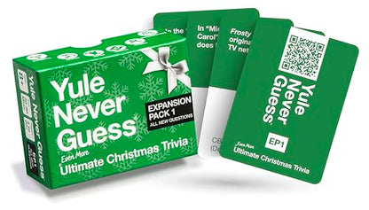 Christmas Trivia Game - Christmas Games for Family Party - Christmas Family Games Expansion Pack 1 - style: Christmas Expansion Pack