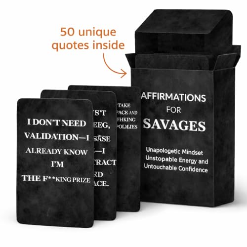 Isaac Liev 150 Positive Daily Affirmation Cards For Men Motivational card, Inspirational, Mindest Gifts for Success - Cool Gifts for Him, Best Friend, Coworkers, Office & Birthday - style: 3-PACK DEAL - Alpha Affirmations , Money Affirmations & Savage Aff
