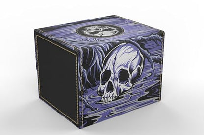 Vault- TCG/MTG 100+ Card Color Combo Deck Box (Swamp) - color: Swamp