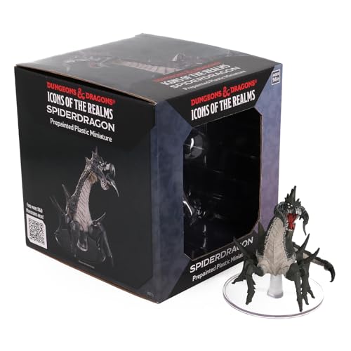 WizKids D&D Icons of the Realms: Spiderdragon - Boxed Miniature - style: Spiderdragon