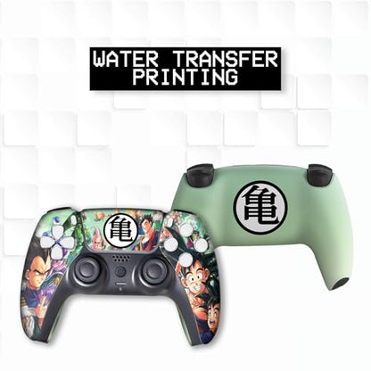 D. B. Z. FAMM Custom PS-5 Controller Wireless compatible with Play-Station 5 Console by BCB Controllers | Proudly Customized in USA with Permanent HYDRO-DIP Printing (NOT JUST A SKIN) (MODDED) - color: D. B. Z. Famm, size: Modded - Front & Back Print