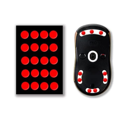 X-Raypad Jade Speed Mouse Skates, Offers Excelent Wear Resistance, Speed & Control Abrasion Resistance, Curved Edge, Move More smoothly, Suitable for Cloth Mouse Pads & Glassmouse Pads (Obsidian) - color: Obsidian