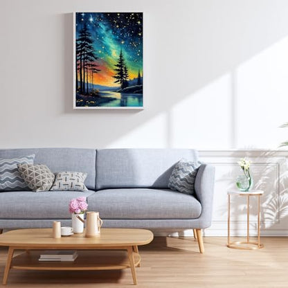 Northern Lights Puzzles for Adults 1000 Pieces, Aurora Borealis Nature Landscape 1000 Piece Puzzle for Adults, Impossible Difficult Hard Fun Jigsaw Puzzles 1000 Pieces