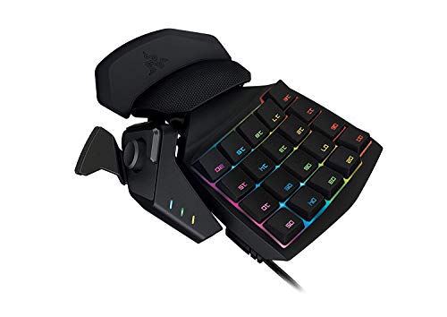 Razer Tartarus V2 Chroma - Ergonomic Mecha-Membrane Gaming Keypad, Macro Pad, Mini Gaming Keyboard, One Handed PC Gaming USB Wired Keyboard, Compatible on Windows and Mac Computer or Laptop (Renewed)