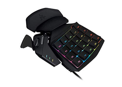 Razer Tartarus V2 Chroma - Ergonomic Mecha-Membrane Gaming Keypad, Macro Pad, Mini Gaming Keyboard, One Handed PC Gaming USB Wired Keyboard, Compatible on Windows and Mac Computer or Laptop (Renewed)