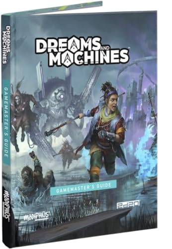 Dreams and Machines: Gamemaster's Guide - Hardcover RPG Book, Roleplaying, GM Evera Prime World Information, Modiphius - style: GM Guide