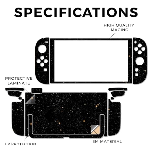 Gaming Skin Compatible with Nintendo Switch 2 Console Only - Deep Space - Premium 3M Vinyl Protective Wrap Decal Cover - Easy to Apply | Crafted in The USA by MightySkins - color: Deep Space, size: Switch 2 Console Skin Only, style: Matte Finish