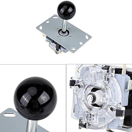 Joystick, Game Controller DIY Kits Parts 10 Buttons Joystick USB Encoder Handbrake Machine for PC, Windows