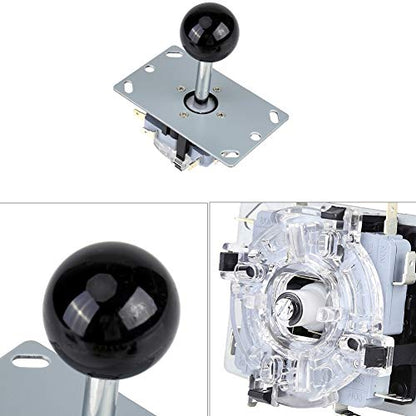 Joystick, Game Controller DIY Kits Parts 10 Buttons Joystick USB Encoder Handbrake Machine for PC, Windows