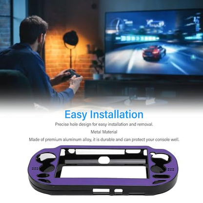 PSV 1000 Protective Case, Premium Aluminum Alloy Hard Shell Cover with Sandblasted Finish for Enhanced Grip and Durability for 1000 Console - color: Purp