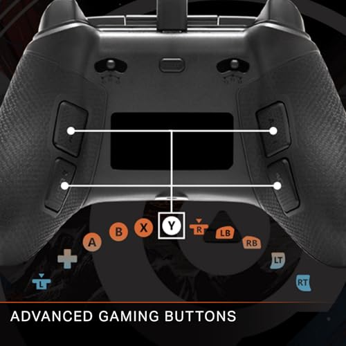 PowerA FUSION Pro 4 Wired Controller for Xbox Series X|S, adjustable height thumbsticks, hall effect thumbsticks, mappable buttons, officially licensed, works with Xbox One and Windows 10/11 - style: FUSION Pro 4