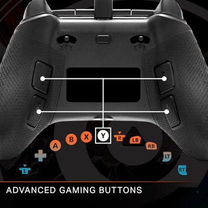 PowerA FUSION Pro 4 Wired Controller for Xbox Series X|S, adjustable height thumbsticks, hall effect thumbsticks, mappable buttons, officially licensed, works with Xbox One and Windows 10/11 - style: FUSION Pro 4