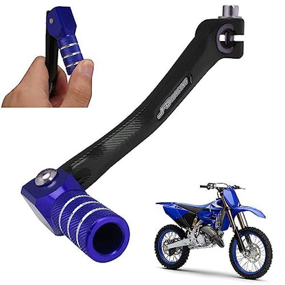 JFG RACING Motorcycle Folding Gear Shifter Shift Lever Pedal CNC Universal for YZ TTR PW 50cc - 125cc CRF XR RM KX KLX SSR Apollo TAO TAO SDG Dirt Pit Bike Blue - color: Blue