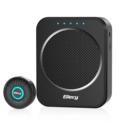 Portable Voice Amplifier with Wireless Lapel Microphone, Personal Microphone for Teachers, Rechargeable PA System for Classroom,Yoga, Meetings, Speeches
