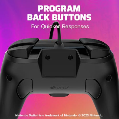 PDP REMATCH Controller & Travel Case Bundle: Star Spectrum - Nintendo Switch, Nintendo Switch Lite, & Nintendo Switch - OLED Model - style: Star Spectrum Controller + Case
