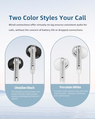KZ Duet Wired Earbuds with Mic, Dual Driver in Ear Earphone with 3.5mm Jack | Noise Isolating, Low Profile HiFi Headphone, Clear Full-Range Audio Call and Track Control, Convenient for Travel, Black - color: Mic, style: Black