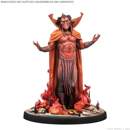 Marvel: Crisis Protocol Mephisto Character Pack | Manipulator of the Battlefield! Tabletop Superhero Game for Teens & Adults, Ages 14+, 2 Players, 90 Minute Playtime