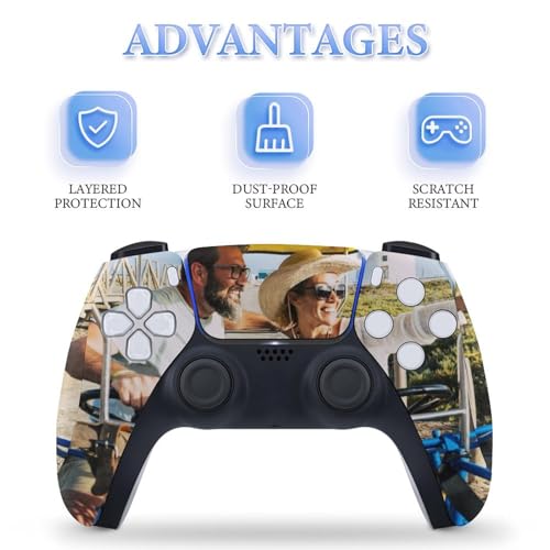 Personalized Custom Skin for PS5 Slim Digital Edition Console Controller, Customized Vinyl Sticker Decal Cover Skin with Photos Pictures, Compatible with PlayStation 5 Slim Digital Edition - size: Fits PS5 Slim Digital Edition