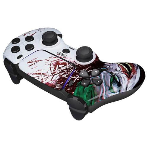 MODDEDZONE M Series Custom controller for PS5 - Wireless, OEM-Quality Custom Designs for Playstation 5 Controller- Diverse & Unique Styles for Enhanced Gaming (Cloun Ha Ha) - color: Cloun Ha Ha