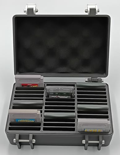 Rugged Protective Carrying Case for Nintendo Game Boy Color and Original Cartridges - Holds 36 Games