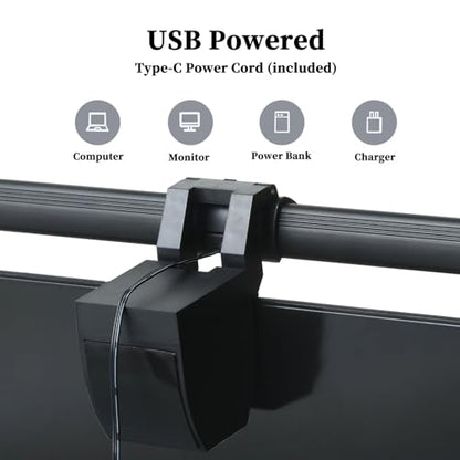 CATPOWER Computer Monitor Light Bar, LED Screen Light | Dimmable, Button Control, For Desk/Office/Home/Game, Eye Caring - size: Standard Monitor Light