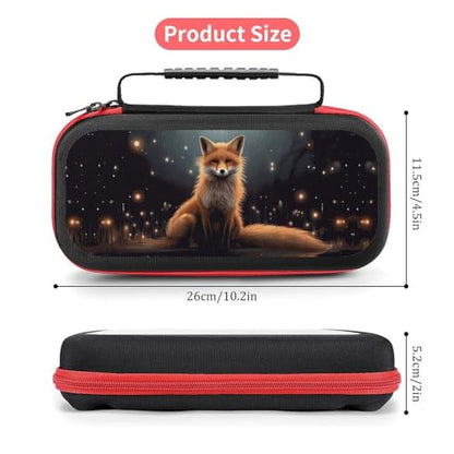 AoHanan Switch Carrying Case Galaxy Fox Switch Game Case with 20 Games Cartridges Hard Shell Travel Protection Storage for Console & Accessories - color: Galaxy Fox