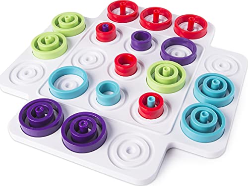 Marbles Otrio Strategy-Based Board Game for 2-4 Players Aged 6+