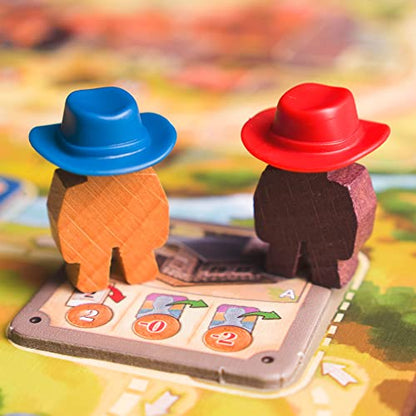 Asmodee Great Western Trail 2nd Edition Board Game - Epic Strategy Board Game for Ranchers and Adventurers, Family Game for Kids & Adults, Ages 12+, 1-4 Players, 75-150 Min Playtime