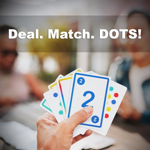 DOTS - A Delightfully Clever Rummy-Style Card Game for 2-6 Players | Fast-Paced, Easy to Learn, Family Game Night, Travel Friendly, Ages 8+