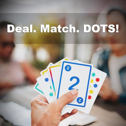 DOTS - A Delightfully Clever Rummy-Style Card Game for 2-6 Players | Fast-Paced, Easy to Learn, Family Game Night, Travel Friendly, Ages 8+
