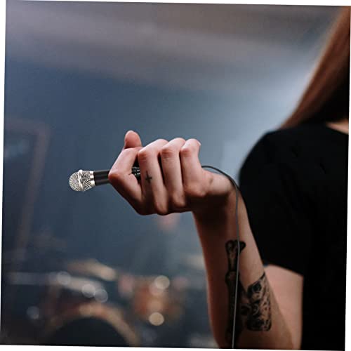 Mikinona 5pcs Mini Microphone Wireless for Podcast Singing Gaming USB Compatible Smartphones Tablets Laptops