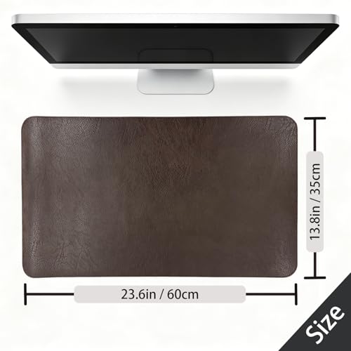 Faux Leather TCG Card Game Playmat, Light Brown, 13.8"x23.6" | Fast Rebound, Waterproof & Easy Clean, Retro Texture with Strap, For MTG FAB, Multi-Function Desk Pad - color: Light Brown & Light Brown