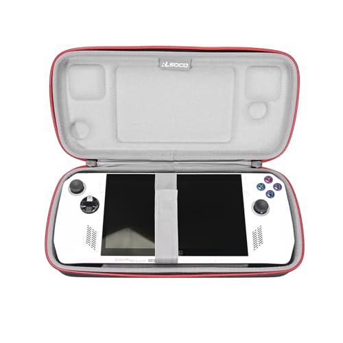 RLSOCO Carrying Case for ASUS ROG Ally 7" 120Hz Gaming Handheld & Accessories Fits the Portable Console, Console Base, Charger, Charging Cable, etc. (Case Only) - color: ROG Ally & Accessories Case